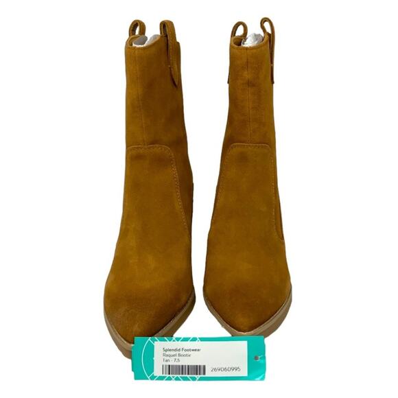 Splendid Raquel Western Boot Tan Size 7.5 NWT $169 MSRP - Picture 2 of 7